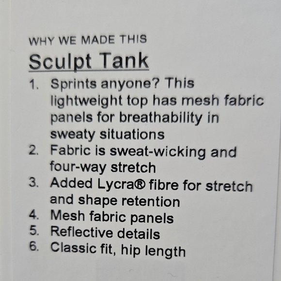 Sculpt Tank - Picture 4 of 4